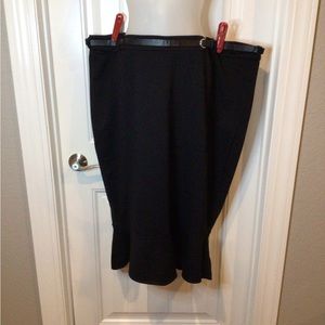 Torrid Plus Black Skirt NWT